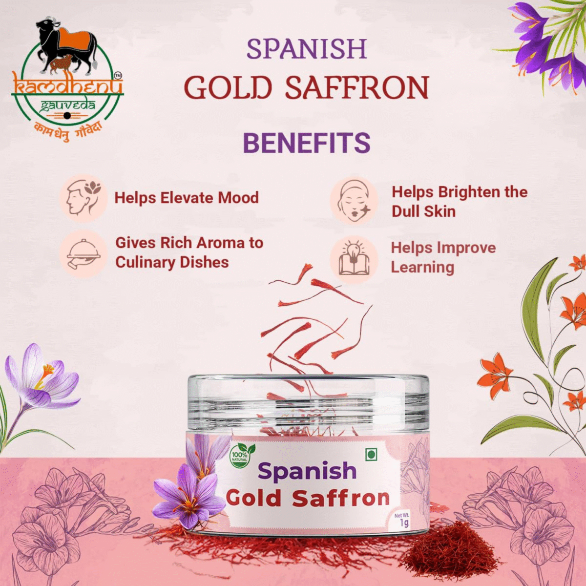 Spanish Saffron (Kesar) - Image 2